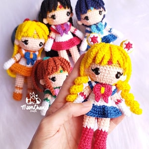 E-book Sailor Moon Amigurumi Doll Crochet Pattern - PDF image 4