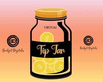 Virtual Tip Jar, Tip Jar, Virtual Tip for the Seller, Thank you Tip