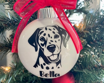 Personalized Dog Ornaments - Dalmatian