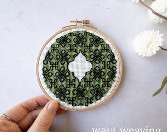 Blackwork Stickanleitung – Verträumtes Lace-Design (PDF)