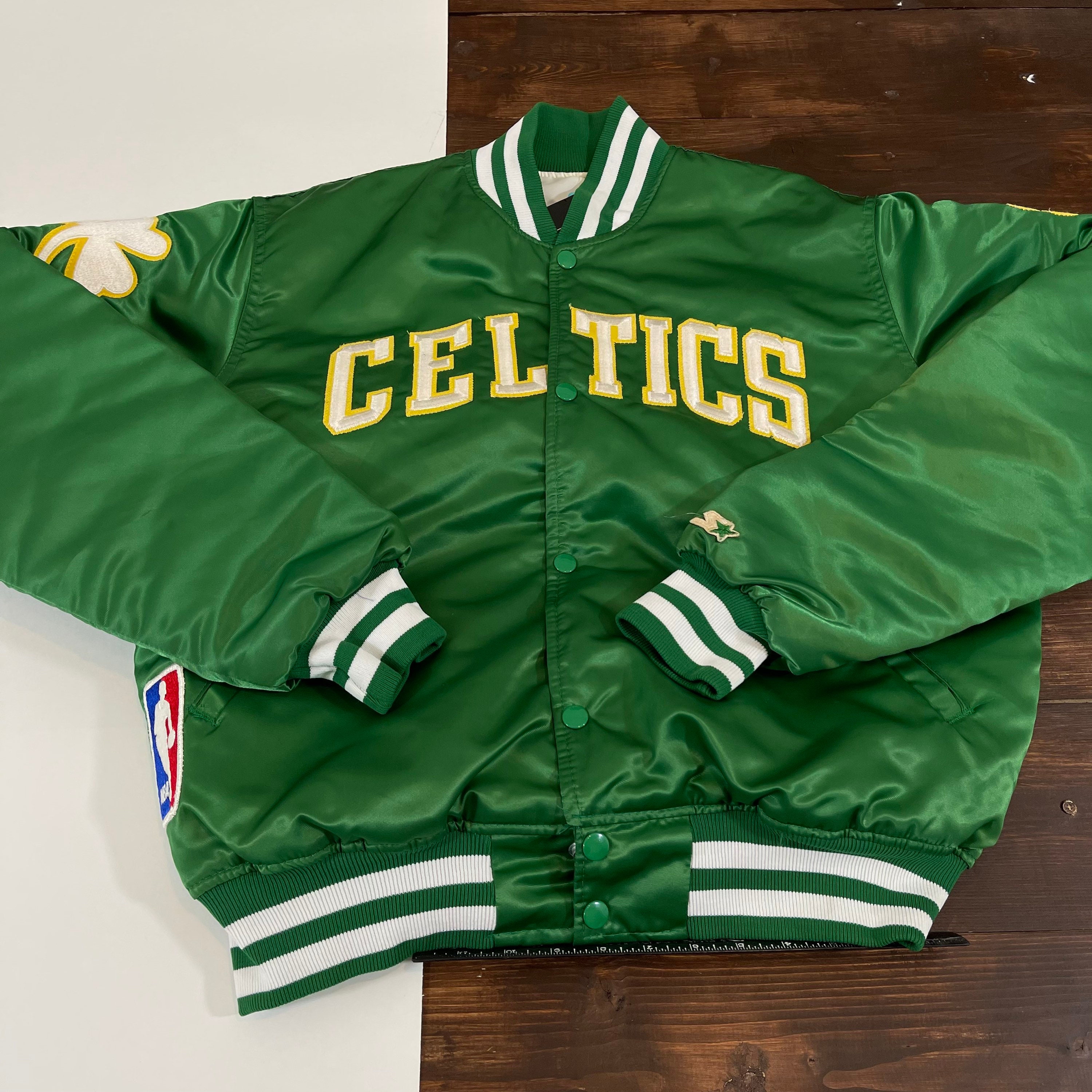 NBA Boston Celtics White Green Bomber Jacket Gift For Fans