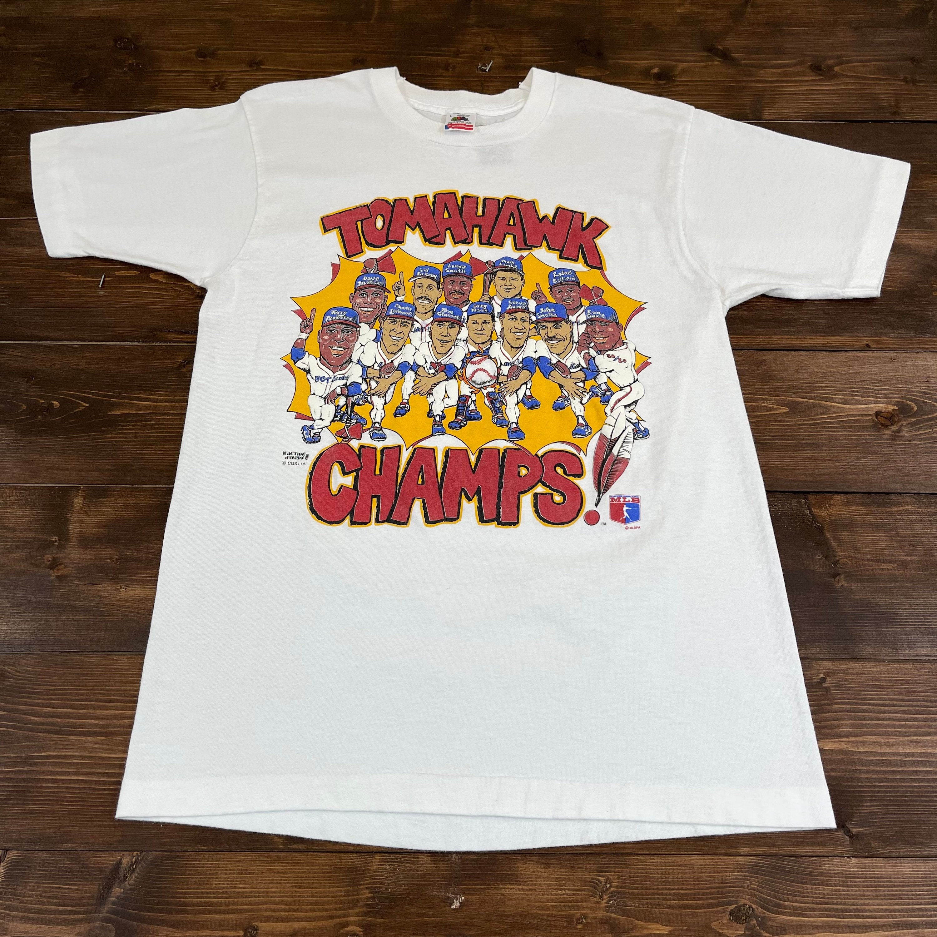 atlanta braves tomahawk shirt