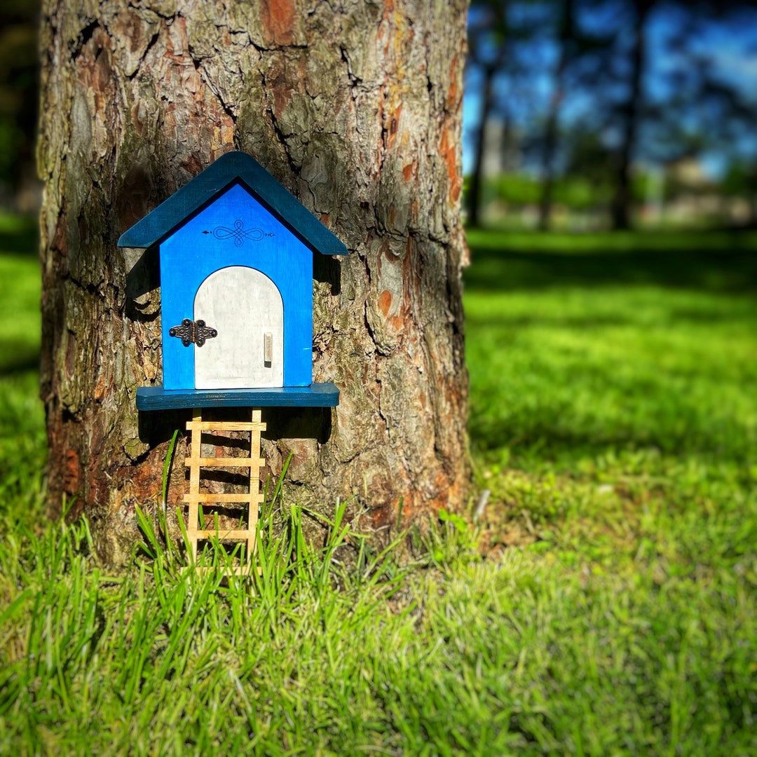 Opening Fairy Door, Fairy Door. Wall Decor and Garden Decor. Opens and