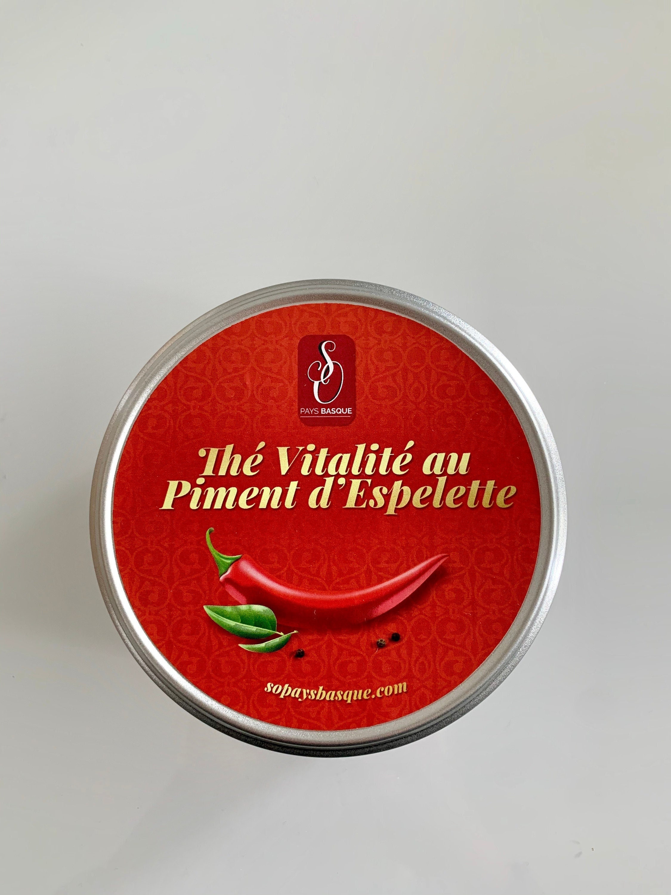 Thé Vitalité Au Piment d'espelette
