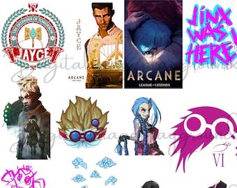 Arcane PNG Digitale Download