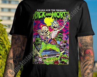 Rick and Morty T Shirt - Etsy Australia