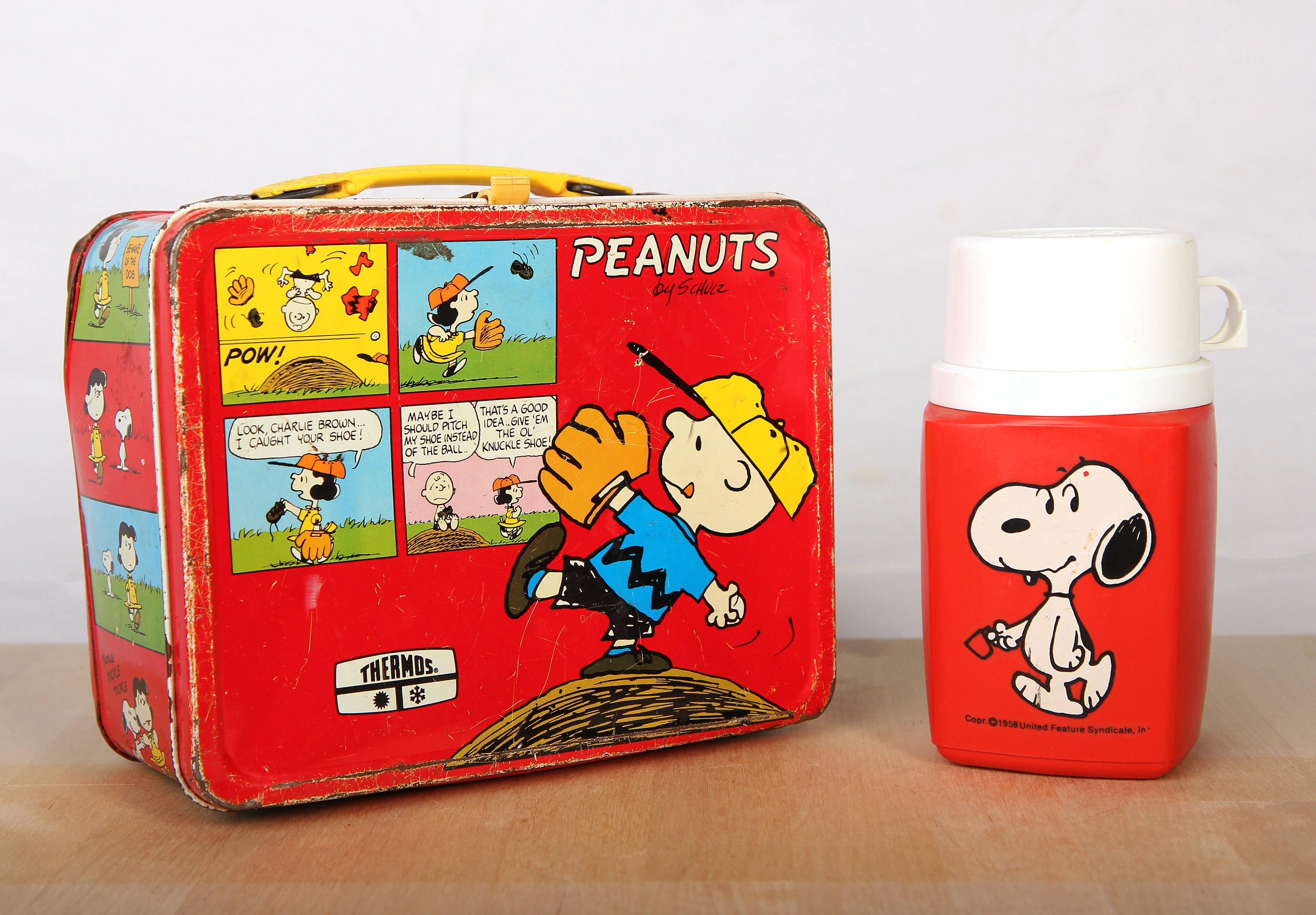 Vintage peanuts lunchbox - Etsy 日本