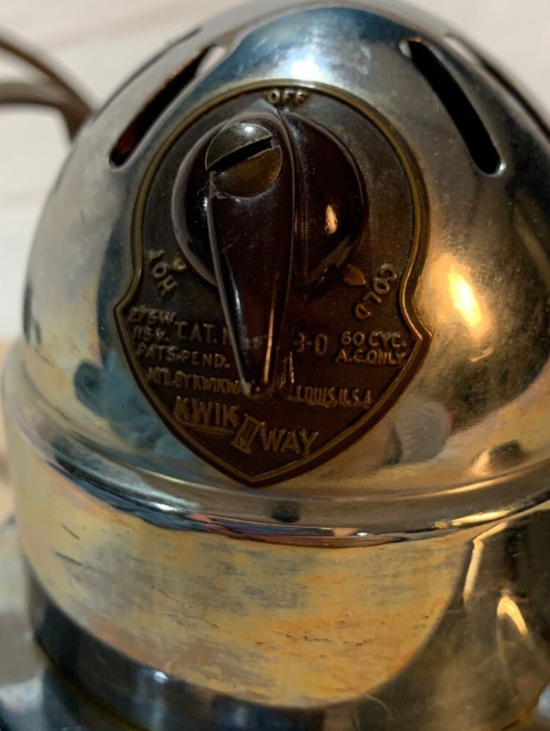 Vintage Kwik Way 1930s Hairdryer Etsy