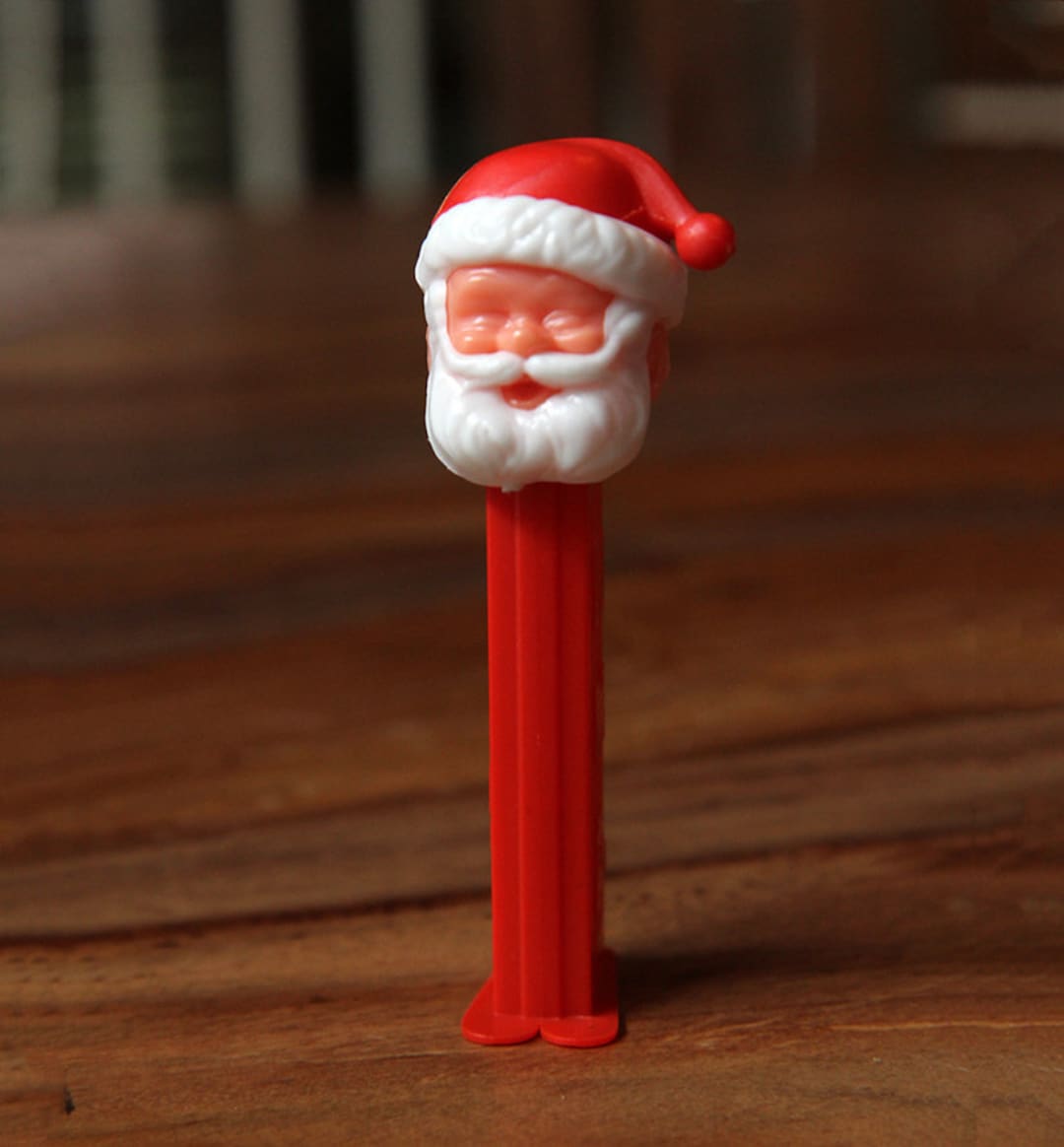 Vintage Santa PEZ Dispenser With Feet Made in Yugoslavia Eyes Etsy