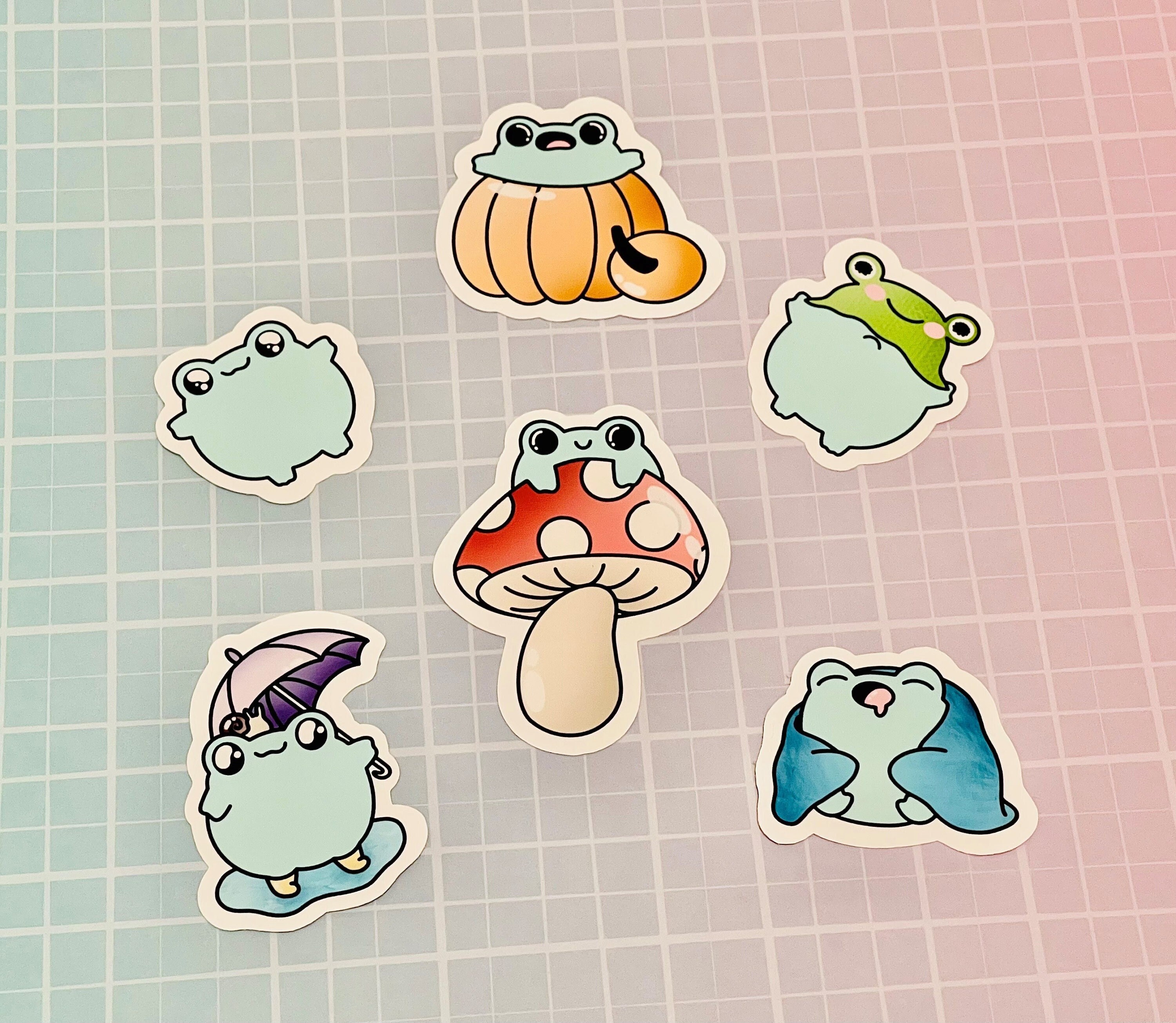 Cute Fred The Frog Glossy Sticker Pack Waterproof Cute Frog Etsy UK cute-fred-the-frog-glossy-sticker-pack-waterproof-cute-frog-etsy-uk