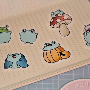 Cute Fred The Frog Glossy Sticker Pack Waterproof Cute Frog Etsy UK cute-fred-the-frog-glossy-sticker-pack-waterproof-cute-frog-etsy-uk