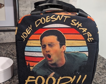 Friends themed lunch tote bag