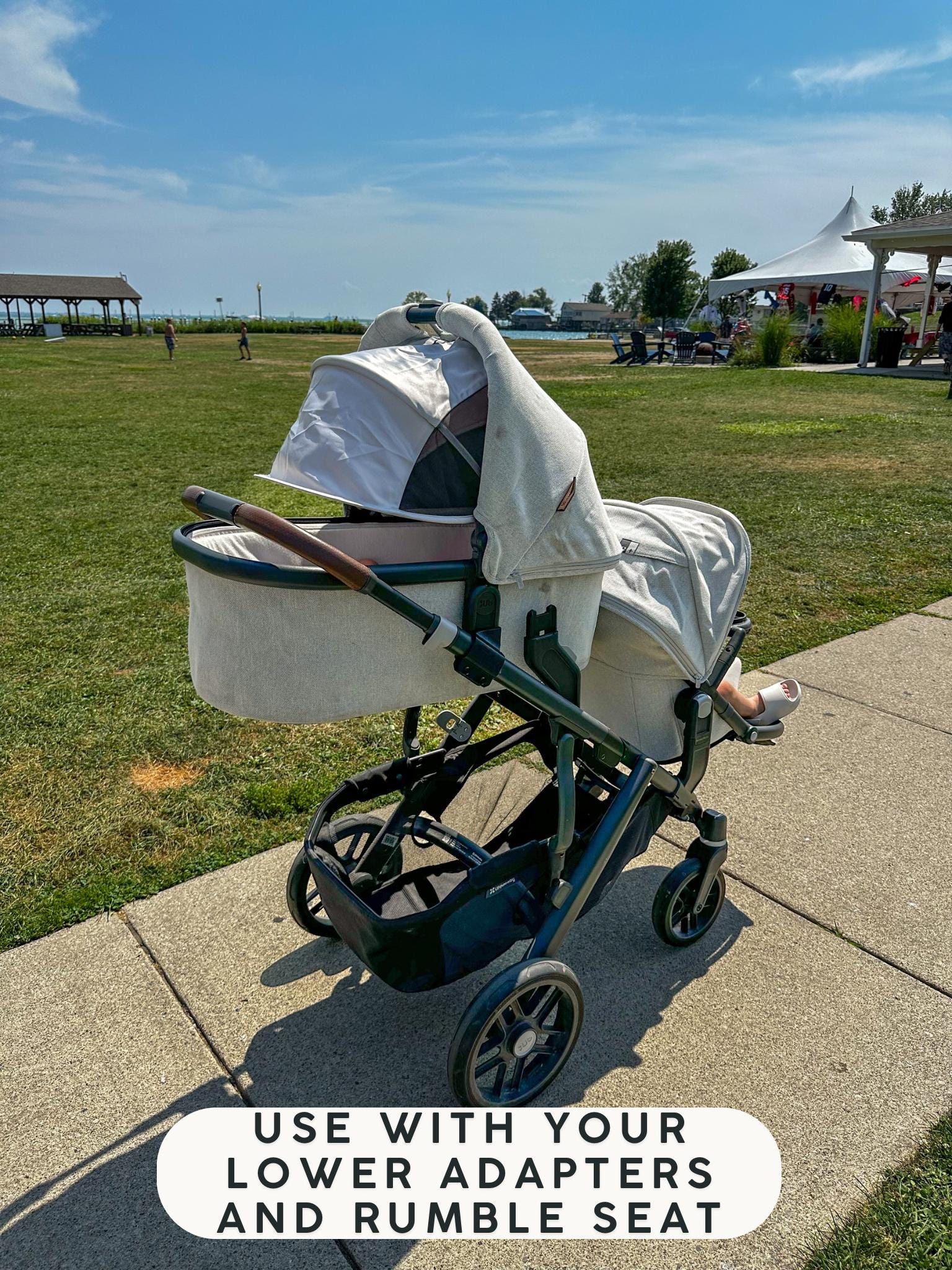 UPPAbaby® Vista®用上部バシネットコンバージョン - ランブルシート 
