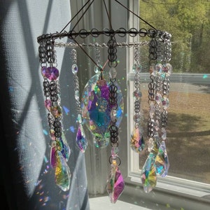 Large Crystal Suncatcher