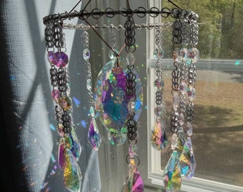 Large Crystal Suncatcher