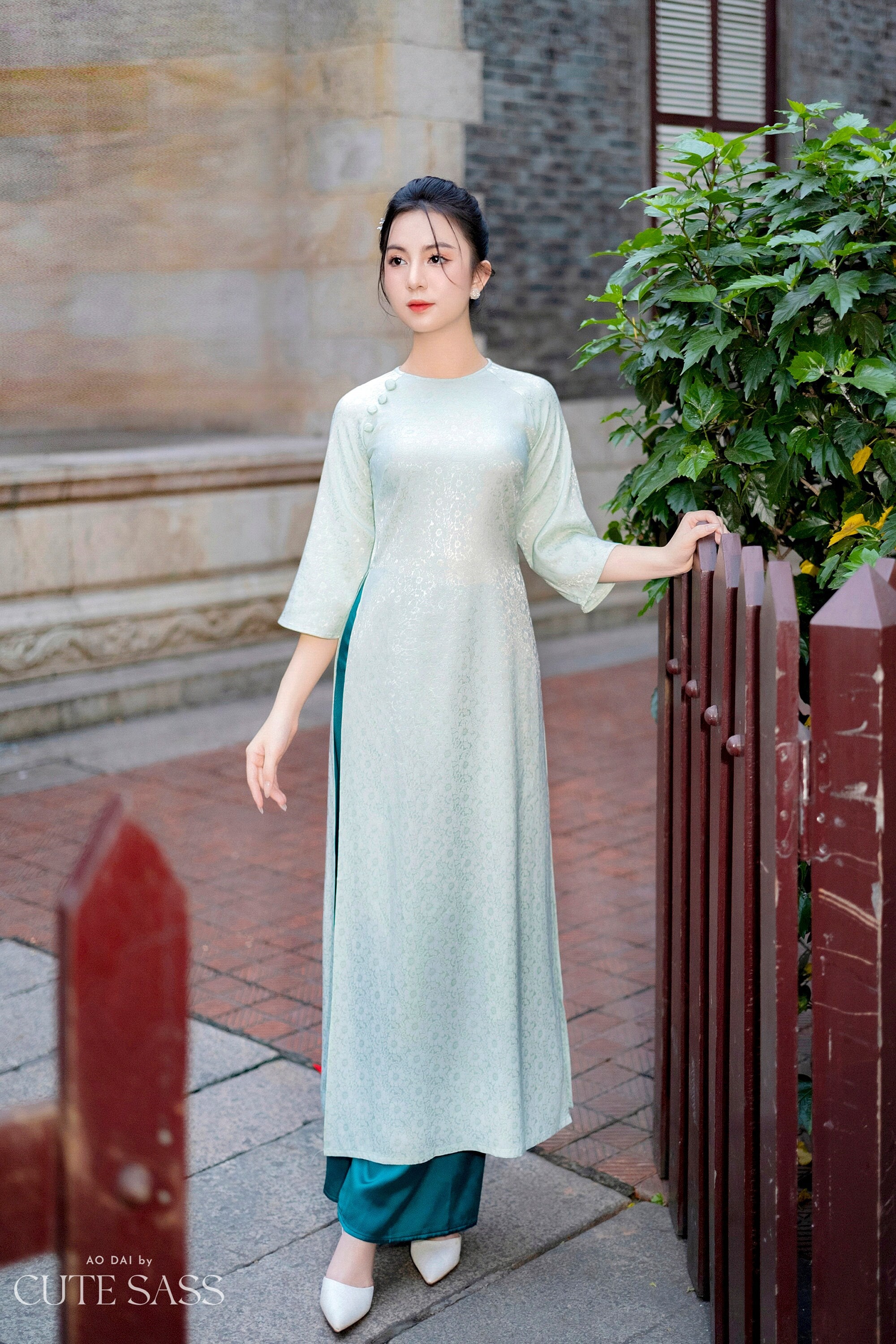 ベトナムアオザイ(Áo dài Việt Nam)No 176 Ao Dai 176 - Vietnamese Ao Dai in USA - Shop Áo Dài Tại Mỹ