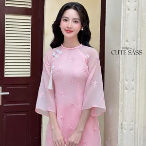 ベトナムアオザイ/Áo Dài Việt Nam/No 34 Amazon.com: A34 Ao dai Vietnam Vietnamese Traditional Ao Dai