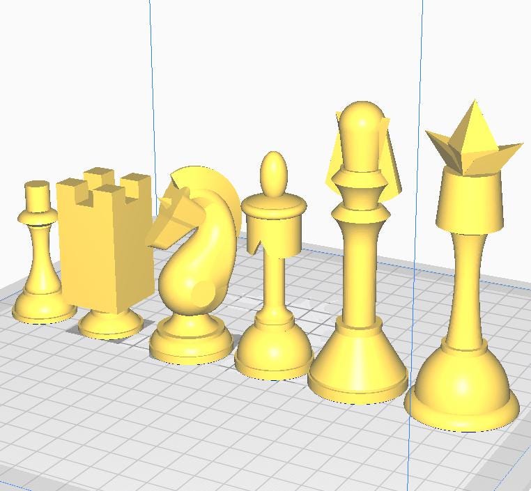 Code Geass Inspired Chess Pieces (digital .STL Files Download) - Etsy