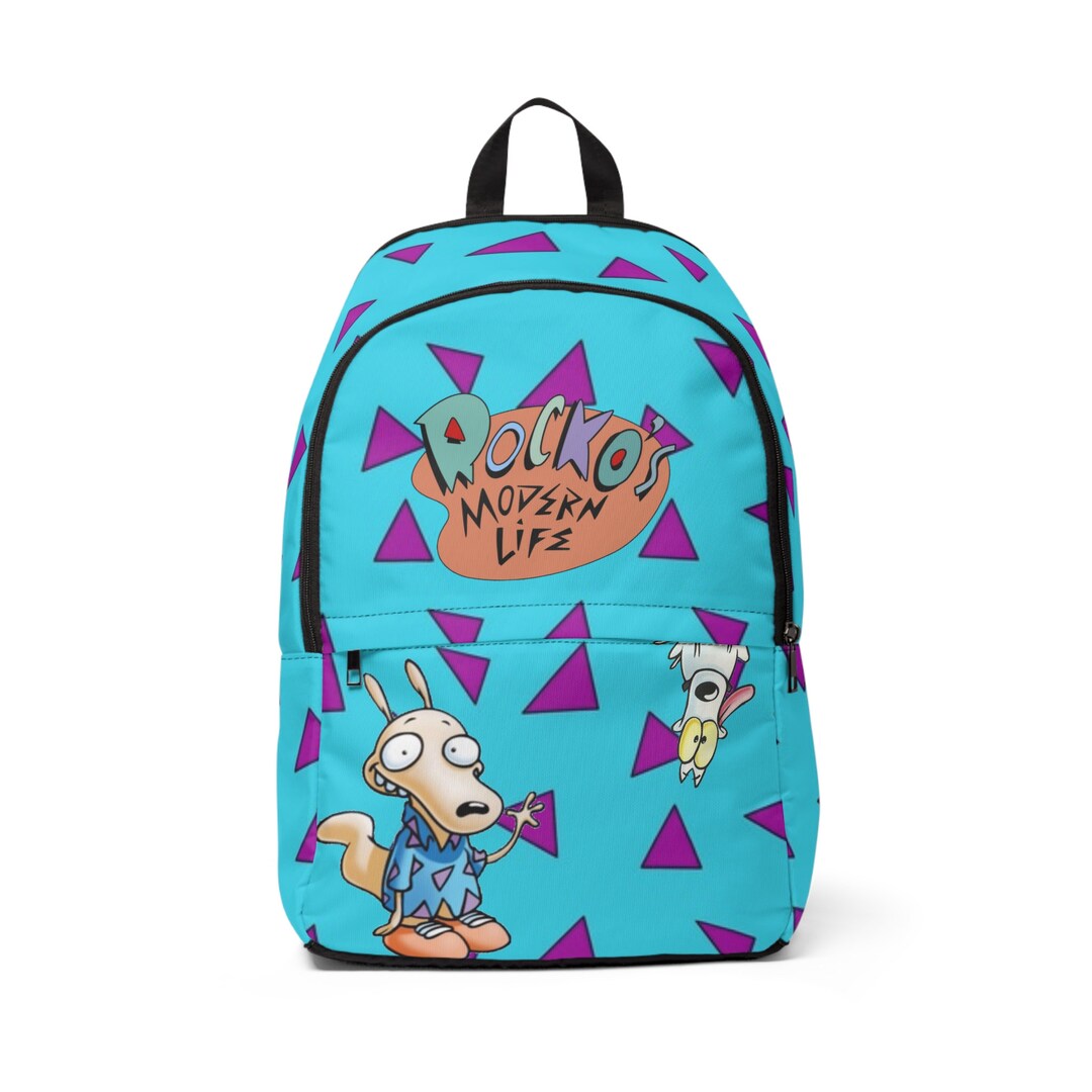Rockos Modern Life 90s Style Rocko and Spunky Unisex Backpack - Etsy