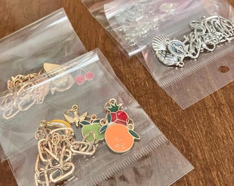 DIY Catholic Charm bracelet kit - create your own charm bracelet - Our Lady Star of the Sea and Fruits of the Holy Spirit