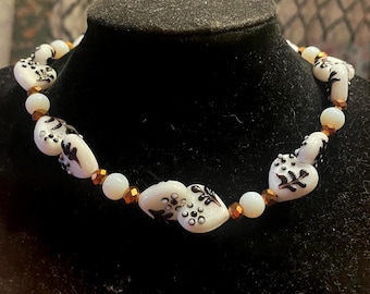 Biblically accurate angel inspired choker necklace