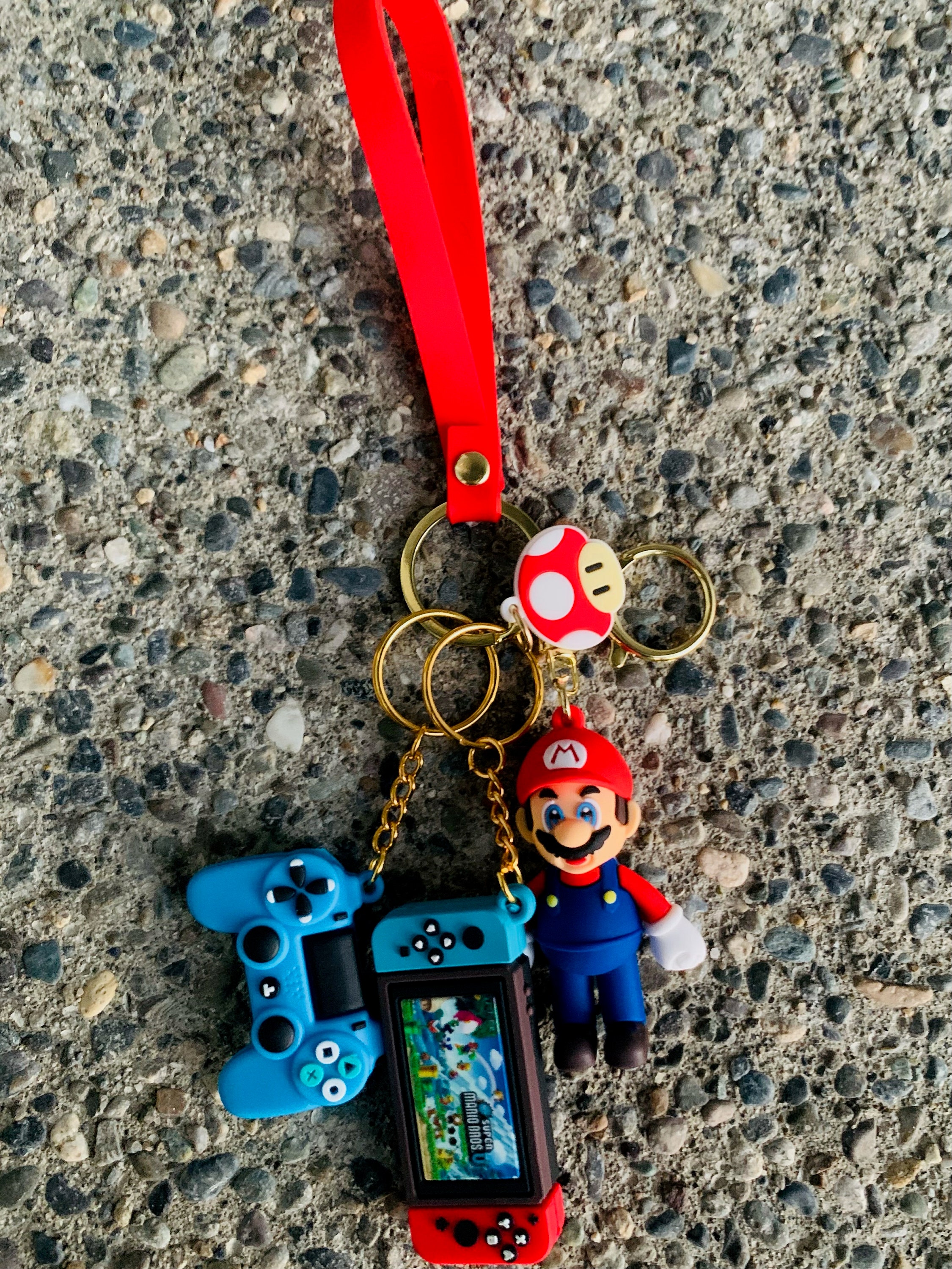 Super Mario Keychain - Etsy