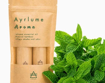 AYRLUME | Smoke & Odor Eliminator | Aroma SPEARMINT infused | Personal Air Filter