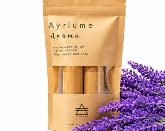 AYRLUME | Smoke Odor Eliminator | Aroma LAVENDER infused