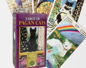 Pagan Cat Tarot – 78 Cards of Feline Magic & Mischief