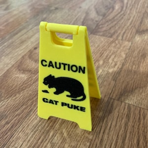 Cat Puke Sign