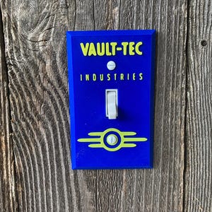 Fallout inspired Light Switch Cover / Rock Cover / Outlet Cover