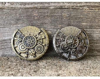Steampunk Spinner Dice – Bronze or Silver