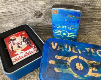 Vaul-Tec inspired flip style lighter, survival need
