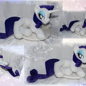 Pony, Rarity approx. 50 cm long (with tail).