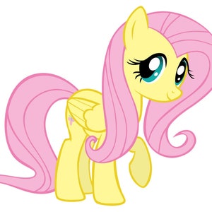 Pony, Fluttershy, has movable arms and is very cuddly.
