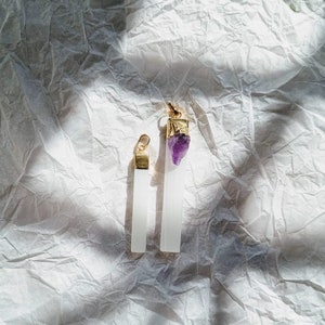 Selenite Pendant