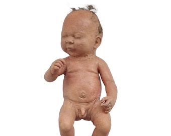 Bebé recién nacido realista de silicona de cuerpo completo/niño renacido- Bebés renacidos de silicona suave realistas - Hecho a mano realista