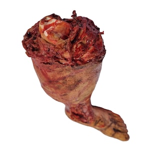 Accessoires d'horreur film sur une jambe masculine blessée, détails de haute qualité, zombies morts dans le sang, jambe masculine zombie grandeur nature pour Halloween