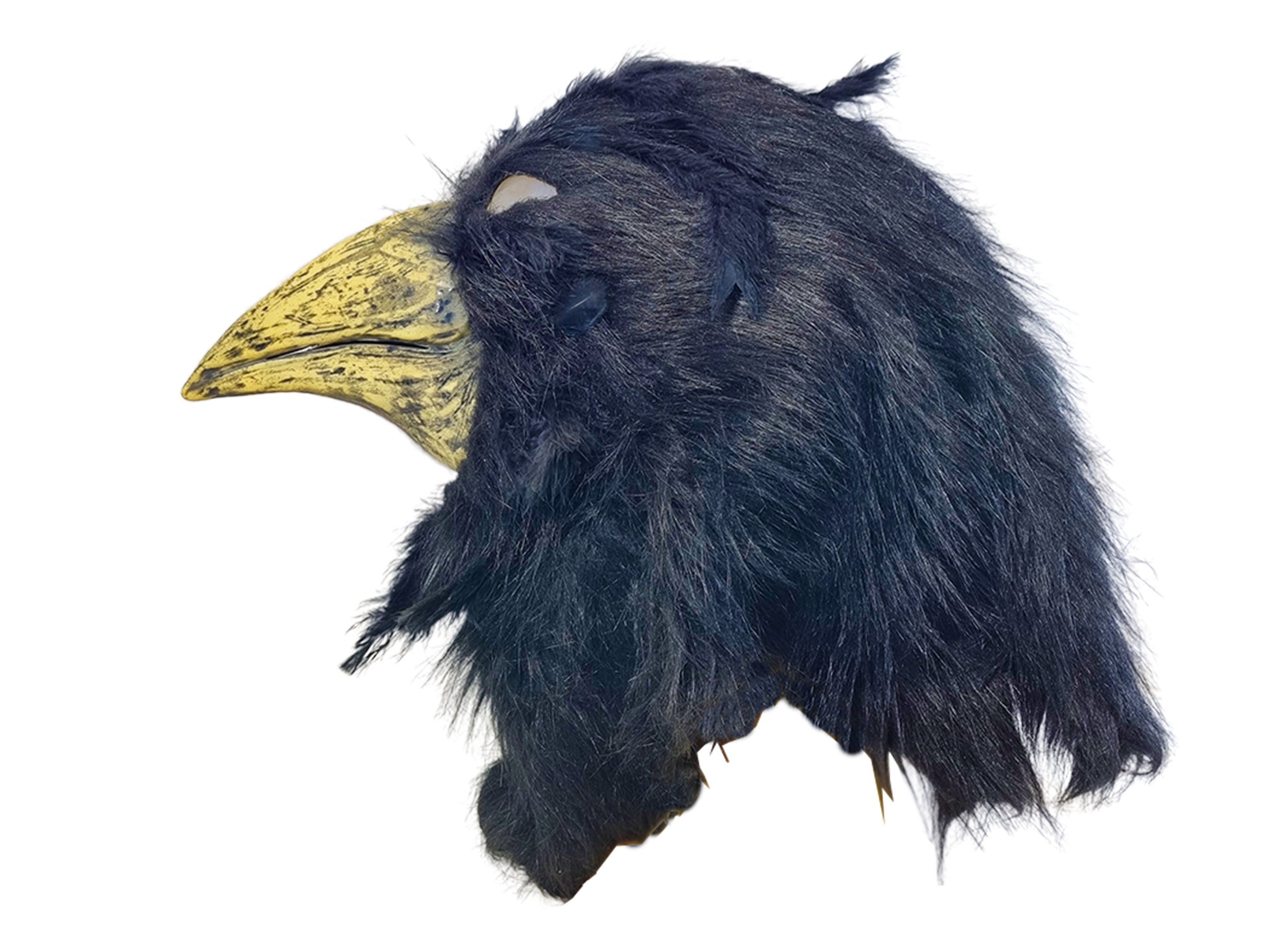 Realistic Raven Mask for Cosplay or Halloween, Crow Mask, Cosplay Mask ...