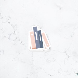 Set of Books Sticker | Modern Minimalistic Stickers | Book Lover Gift | Cute Laptop Stickers
