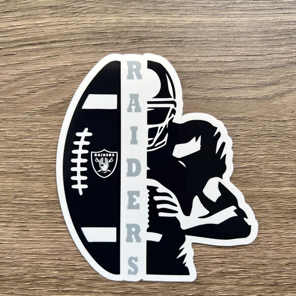 Las Vegas Raiders Stickers Etsy