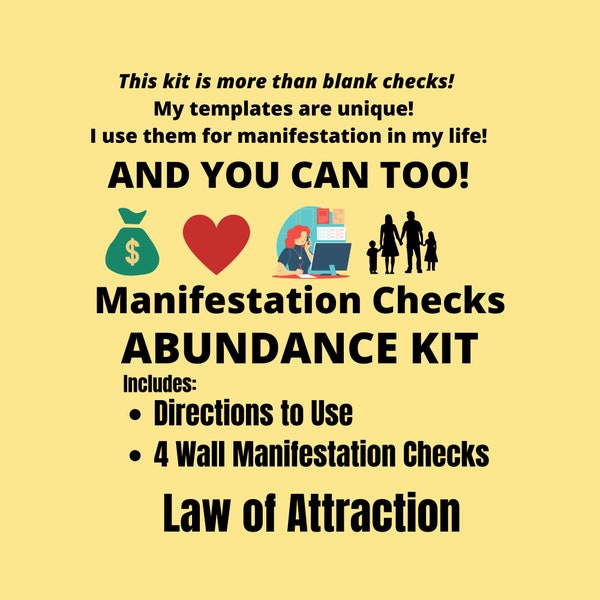 Law of Attraction - Etsy