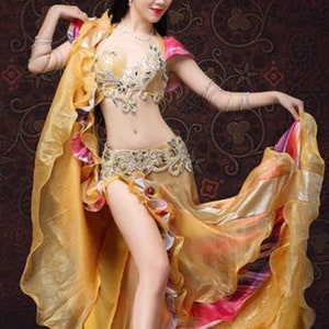 Pink Belly Dancer Costume 