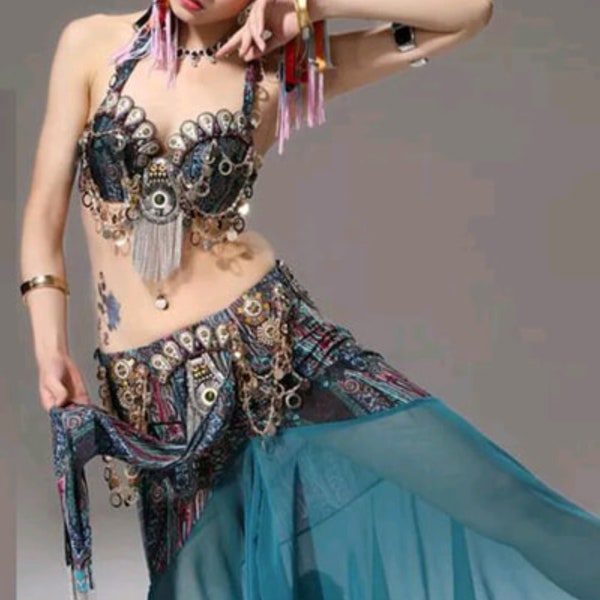 Costume tribal de danse du ventre ATS U.S.A