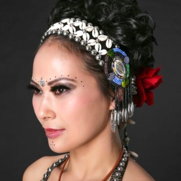 Tribal Belly Dance Head Decor Costume U.S.A