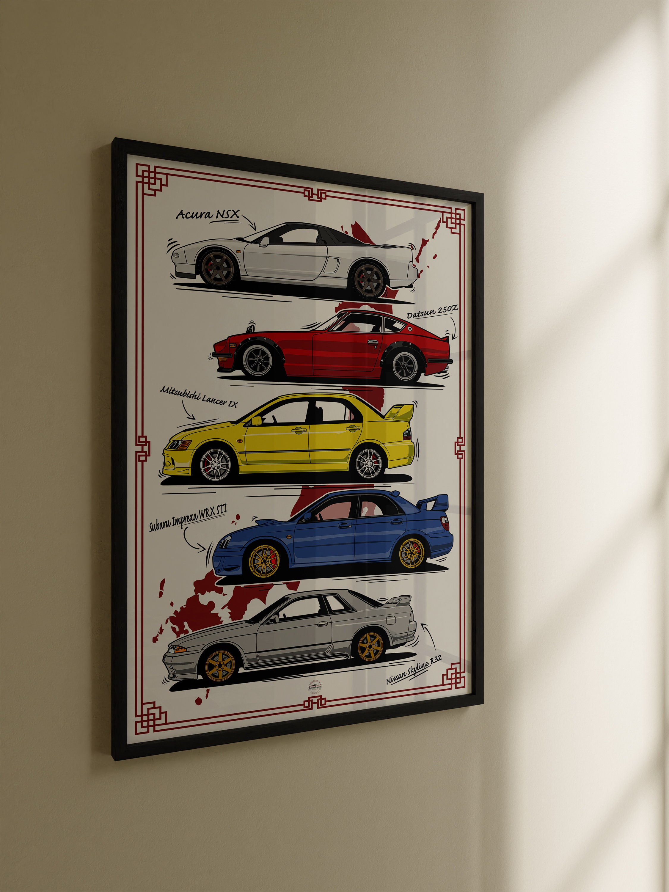 Nissan Skyline R32 Poster, Datsun 250z Poster, Subaru Impreza Poster ...