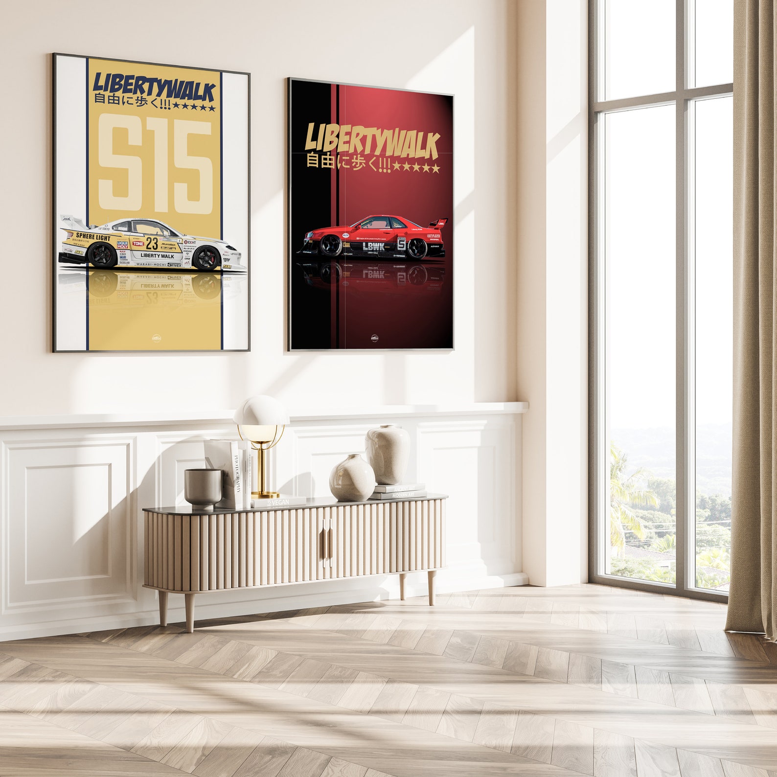 Nissan Silvia S15 Poster LBWK Car Print Digital File Download JDM Wall ...