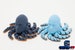 The Rocktopus *High Definition* Custom Colors! Fidget Style! - The Rock Octopus - 3D Printed Rock Toy - Articulated Rocktopus - Fidget Toy