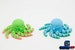 Fidget Octopus (high definition) *Custom Colors!* - Articulated Octopus - Fidget Toy - Flexi Octopus - Stress Relief Toy