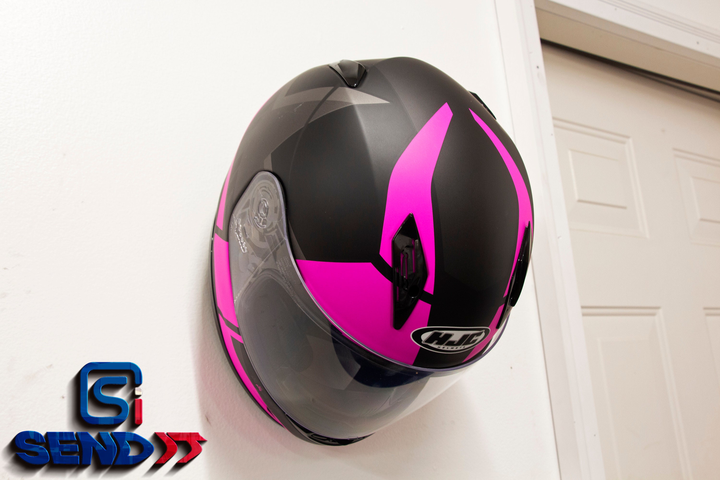 Motorcycle Helmet Wall Mount custom Colors Over 50 Custom Etsy